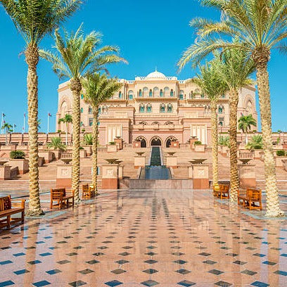 Emirates Palace on Abu Dhabi City Tour With Guide