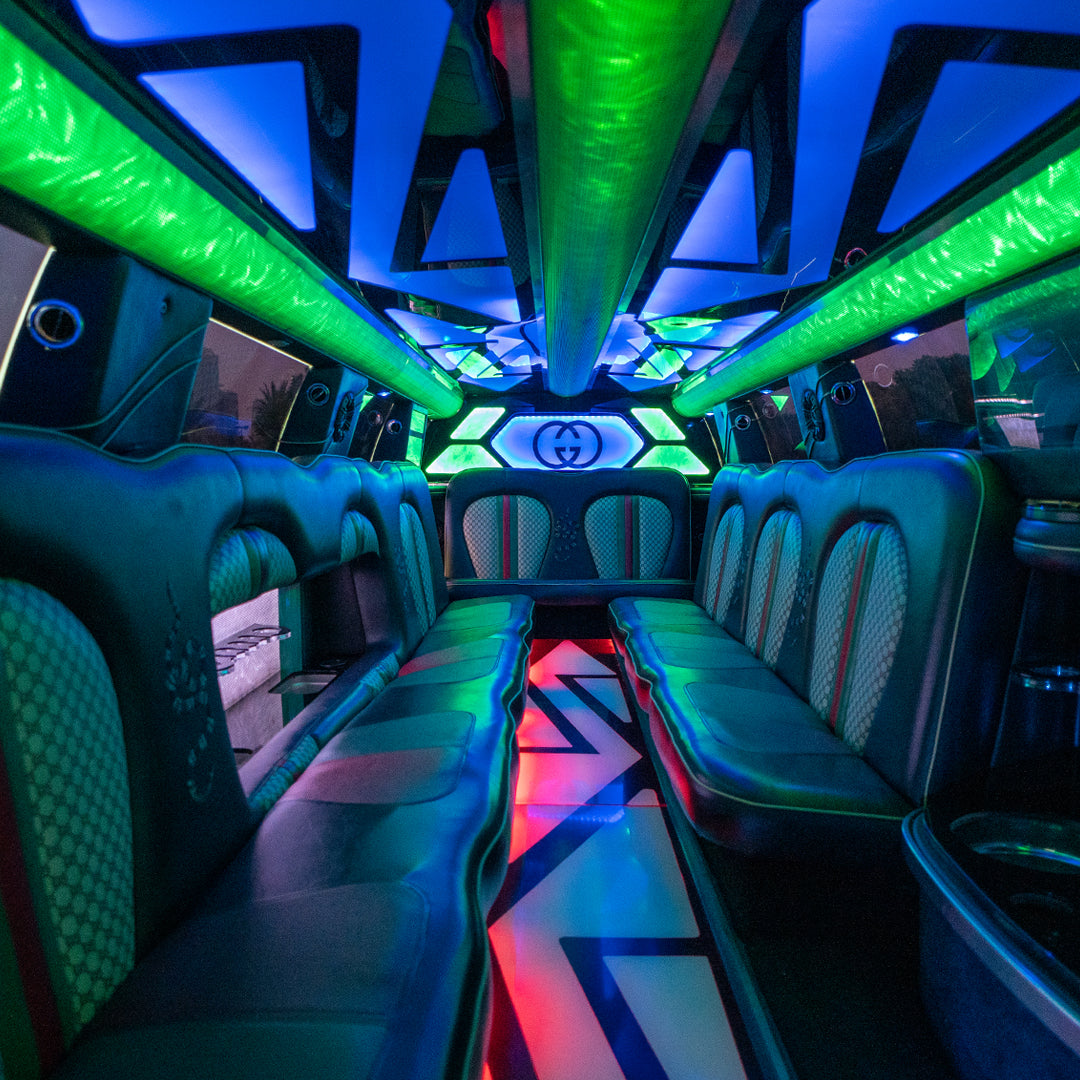 GMC Gucci Limousine Hire Dubai