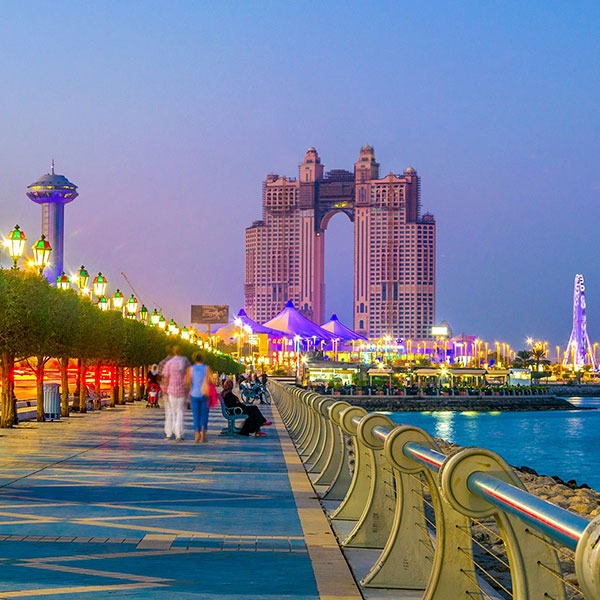 corniche beach at Abu Dhabi City Tour With Guide
