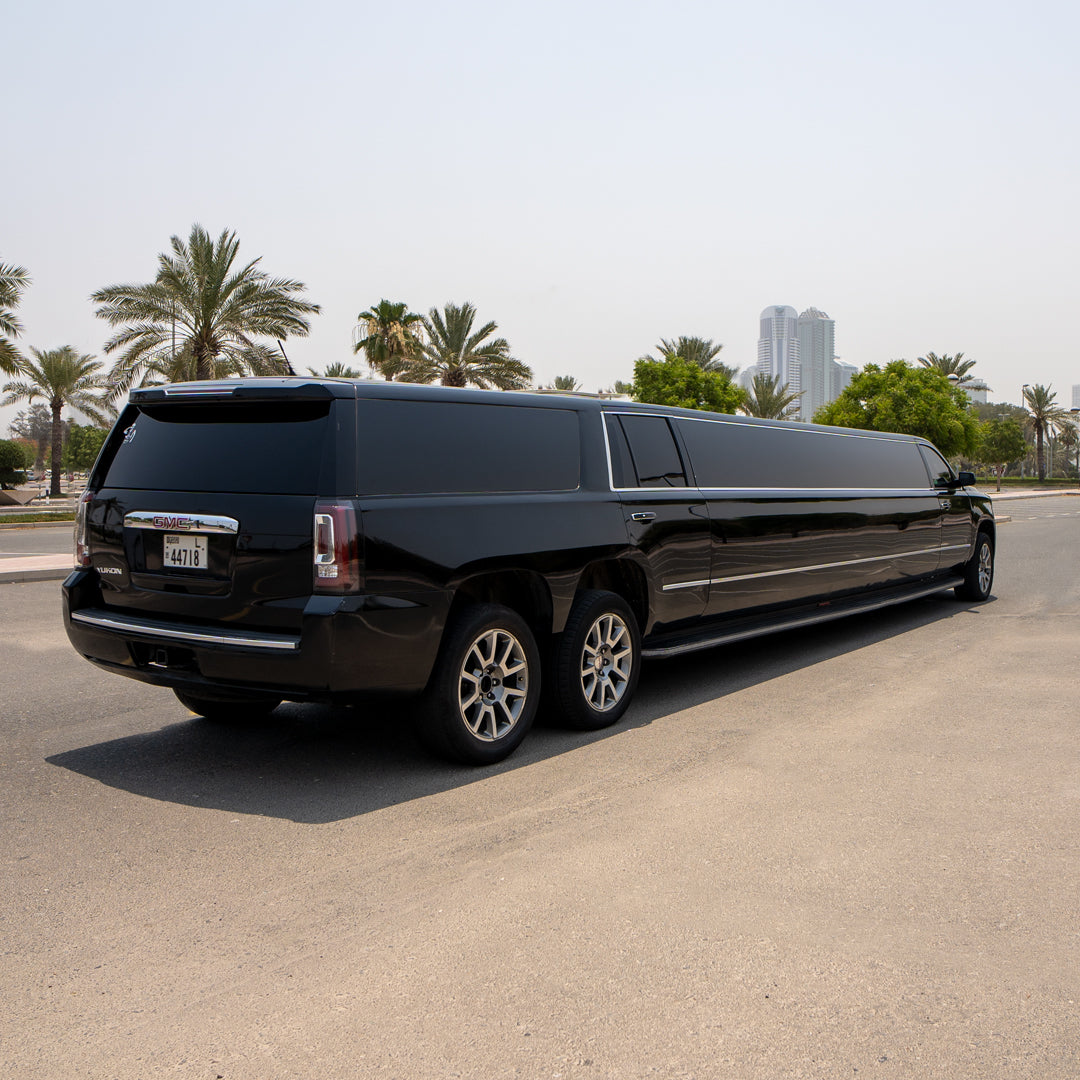 GMC Gucci Limousine Rental in Dubai