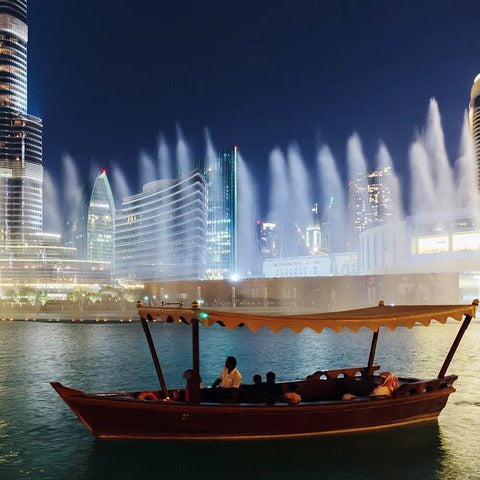 Dubai Fountain Lake Ride Tickets