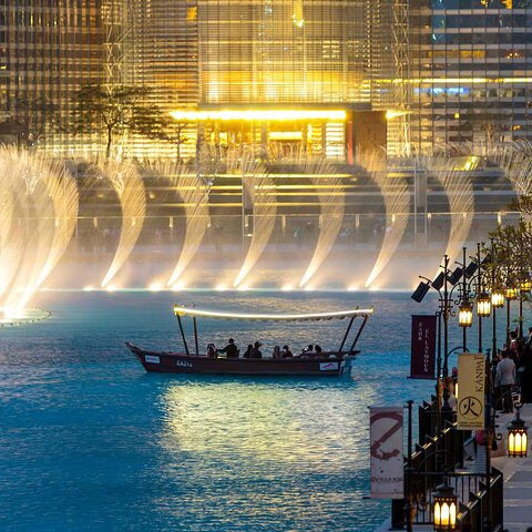 Dubai Fountain Lake Ride Tickets